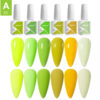 JTING free nail box package design esmaltesmalt de unas en gel gel uv semipermanentes enamel gel nail polish 6colors set - Image 6