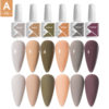JTING nail art supplies salon wholesale nail polish bottle uv gel 6Colors set hema free Eco-friendly Uv Led Soak off gel polish - Image 6