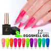 JTING New12Colors neon quail eggshell gel polish Shiny Matte effect uv nail egg gel polish OEM free customizaiton service - Image 6
